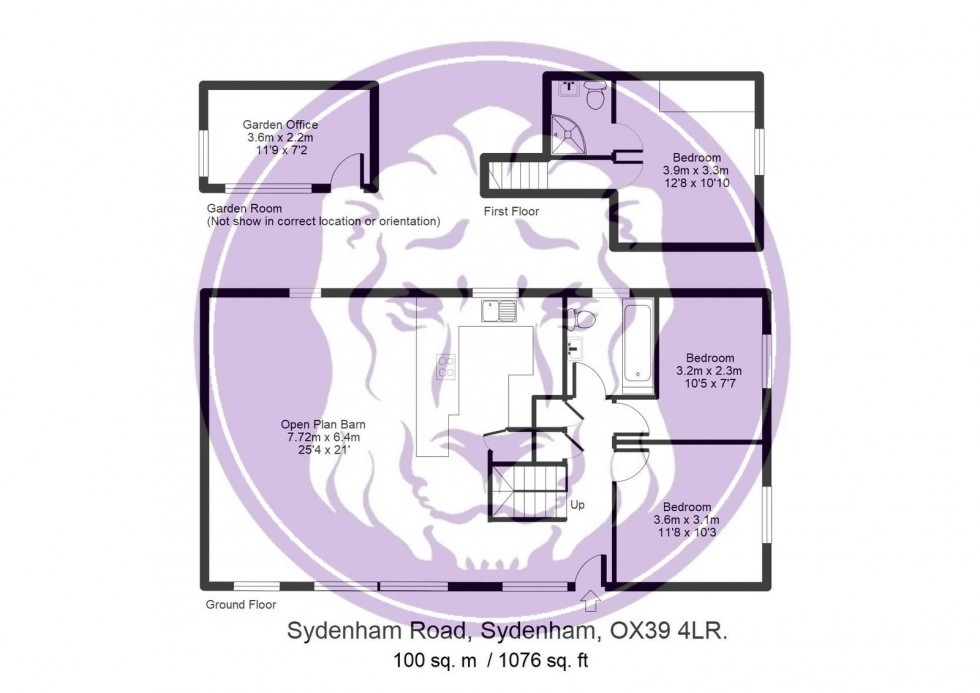 Floorplan for Sydenham Road, Sydenham