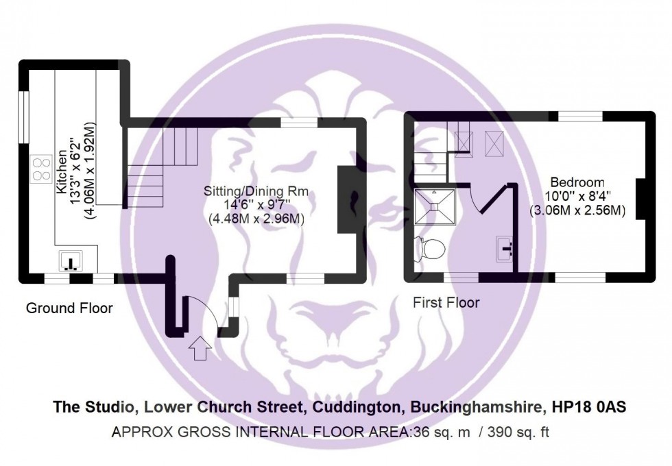 Floorplan for Lower Church Street, Cuddington