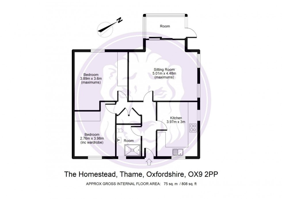 Floorplan for The Homestead, Thame