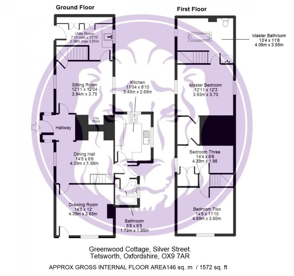 Floorplan for Silver Street, Tetsworth