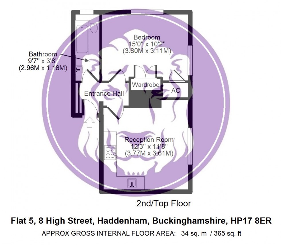 Floorplan for High Street, Haddenham